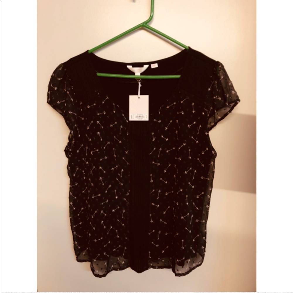 Black blouse!